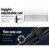 darrahopens Gift & Novelty > Games Everfit Portable Sports Net Stand Badminton Volleyball Tennis Soccer 4m 4ft Blue
