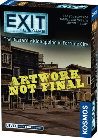 Darrahopens Gift & Novelty > Games Exit the Game The Dastardly Kidnapping in Fortune City