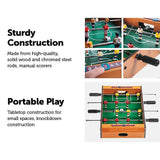 darrahopens Gift & Novelty > Games Foosball Games Soccer Table Kids Portable Toy Gift