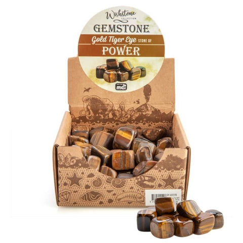 Darrahopens Gift & Novelty > Games Gemstone Tumbled Gold Tiger Eye