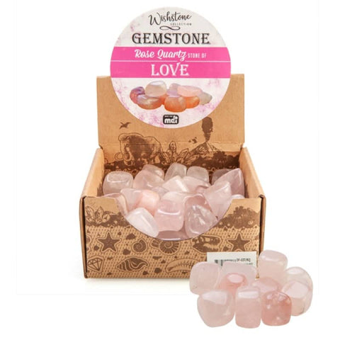 Darrahopens Gift & Novelty > Games Gemstone Tumbled Rose Quartz