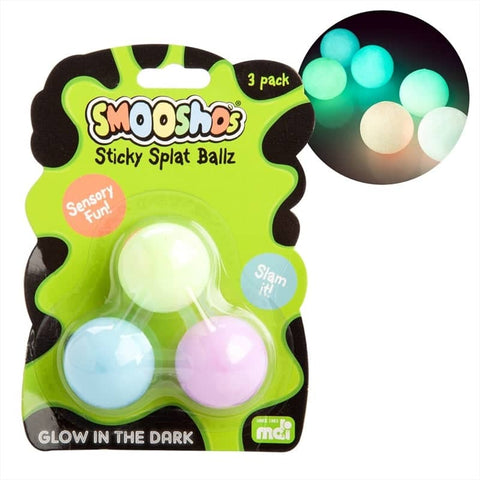 Darrahopens Gift & Novelty > Games Glow In The Dark Sticky Splat Ball