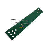 darrahopens Gift & Novelty > Games Golf Beer Pong Game Toy Set Green Golf Putting Matt with 2 Putters, 6 Balls