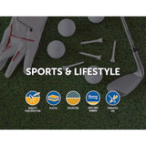 darrahopens Gift & Novelty > Games Indoor Practice Putting Green 2.5m Mat Inclined Ball Return Fake Grass 2 Holes