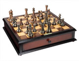 Darrahopens Gift & Novelty > Games Kasparov Grandmaster Silver & Bronze Chess Set