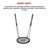 darrahopens Gift & Novelty > Games Kids Rope Swing Round Outdoor Birds Crows Nest Spider Web Swing Seat 65cm
