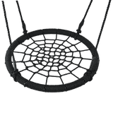 darrahopens Gift & Novelty > Games Kids Rope Swing Round Outdoor Birds Crows Nest Spider Web Swing Seat 65cm