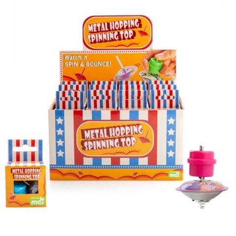 Darrahopens Gift & Novelty > Games Metal Hopping Spinning Top