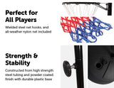 darrahopens Gift & Novelty > Games Netball Ring with Stand Portable Pole Height Adjustable