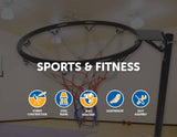 darrahopens Gift & Novelty > Games Netball Ring with Stand Portable Pole Height Adjustable