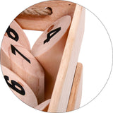 darrahopens Gift & Novelty > Games Number Toss Wooden Set Outdoor Games with Carry Case