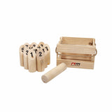 darrahopens Gift & Novelty > Games Number Toss Wooden Set Outdoor Games with Carry Case