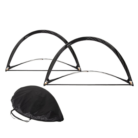 darrahopens Gift & Novelty > Games Pair of Soccer Football Goals 180cm Pop Up Portable Quick Set Up