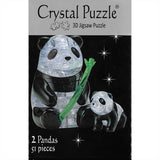 Darrahopens Gift & Novelty > Games Panda Pair 3D Crystal Puzzle