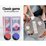 darrahopens Gift & Novelty > Games Poker Chip Set 300PC Chips TEXAS HOLD'EM Casino Gambling Dice Cards