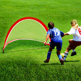 darrahopens Gift & Novelty > Games Portable Kids Soccer Goals Set – 2 Pop Up Soccer Goals, Cones, Goal Carry Bag