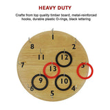 darrahopens Gift & Novelty > Games Ring Toss Game Family Indoor Outdoor Hoop Party