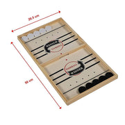 darrahopens Gift & Novelty > Games Sling Puck Table Battle Ice Hockey Board Game Toy Gift Adult Kids