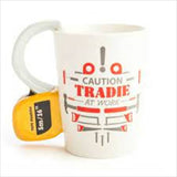 Darrahopens Gift & Novelty > Games Tradies Mates Measuring Tape Mug