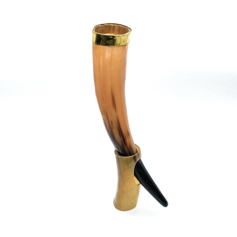 Darrahopens Gift & Novelty Viking Drinking Horn with Stand