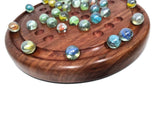 Darrahopens Gift & Novelty Wooden Solitaire Game - Marble balls