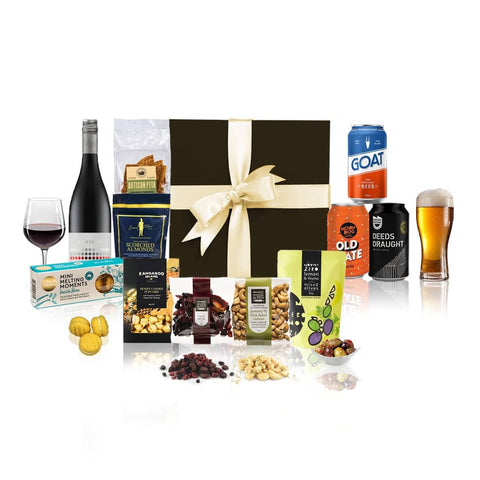 darrahopens Hampers > Chocolate & Sweet Hampers Beer & Wine Date Night Hamper