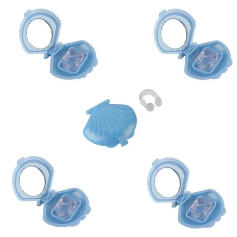 Darrahopens Health & Beauty 5x Anti Snoring Aid Nose Clips - Silicone Sleeping and Breathing Device
