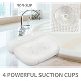 Darrahopens Health & Beauty > Bath & Body 3D Spa Mesh Bath Pillow Neck Back Support Bathtub Tub Cushions