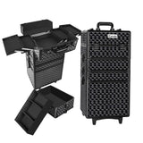 darrahopens Health & Beauty > Cosmetic Storage Embellir 7 in 1 Portable Cosmetic Beauty Makeup Trolley - Diamond Black