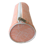 darrahopens Health & Beauty > Cosmetic Storage Waterproof Roll Cosmetic Case-Peach Monsteria