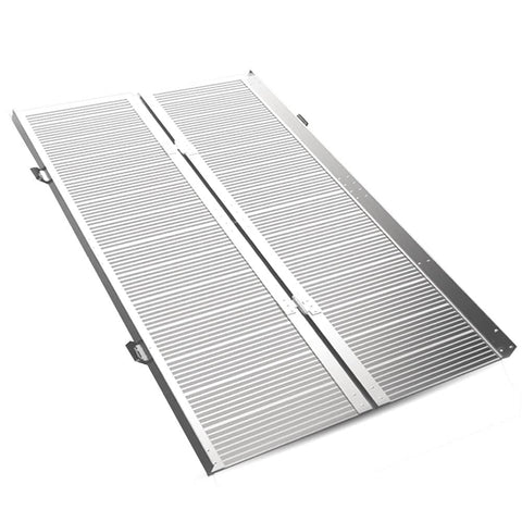 Darrahopens Health & Beauty EQUIPMED 152cm Portable Folding Aluminium Access Ramp, 272kg Rated, for Wheelchair, Mobility Scooter, Rollator
