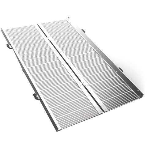 Darrahopens Health & Beauty EQUIPMED 182cm Portable Folding Aluminium Access Ramp, 272kg Rated, for Wheelchair, Mobility Scooter, Rollator