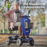 Darrahopens Health & Beauty EQUIPMED Electric Mobility Scooter For Elderly Motorized Riding Older Adults Aid Portable E-Scooter