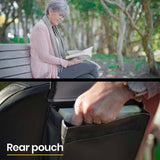 Darrahopens Health & Beauty EQUIPMED Electric Mobility Scooter Portable Folding for Elderly Older Adult, SmartRider Black & Blue