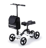 Darrahopens Health & Beauty EQUIPMED Knee Walker Scooter,  Suspension, Disc Brakes, Silver