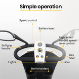 Darrahopens Health & Beauty EQUIPMED Mobility Scooter Electric Motorized Ride On E-Scooter for Elderly Older Adult Handicap Aid