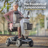 Darrahopens Health & Beauty EQUIPMED Mobility Scooter Electric Motorized Ride On E-Scooter for Elderly Older Adult Handicap Aid