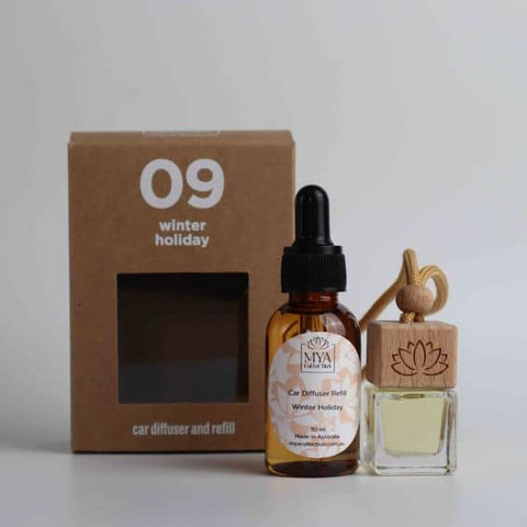 Darrahopens Health & Beauty > Fragrances & Perfumes Winter Holiday Car Diffuser and Refill Bundle