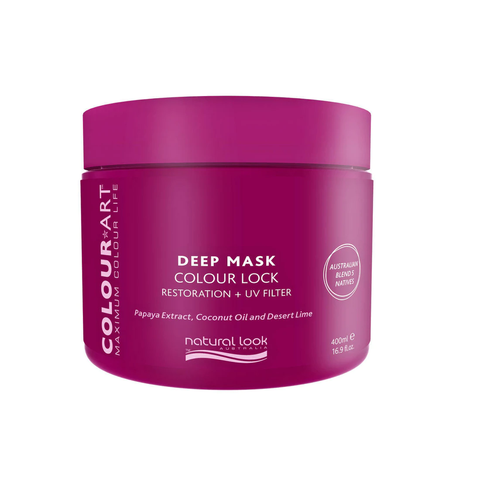 darrahopens Health & Beauty > Hair Care NATURAL LOOK COLOUR ART DEEP MASK 400G