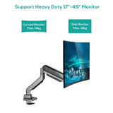 Darrahopens Health & Beauty > Health & Wellbeing activiva Heavy Duty Single Monitor Screen Gas Spring Monitor Arm