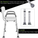 Darrahopens Health & Beauty > Health & Wellbeing Adjustable Medical Shower Chair Portable Stool Mobility bathtub chair