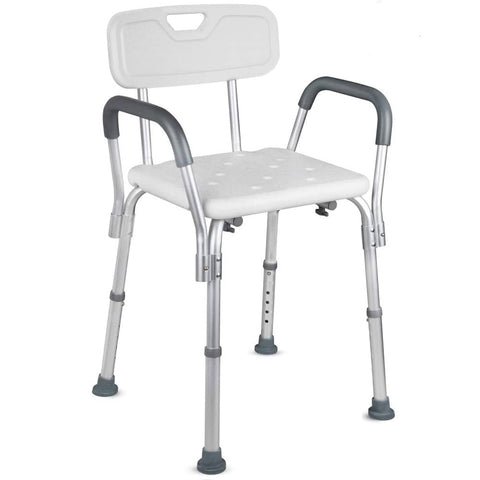 Darrahopens Health & Beauty > Health & Wellbeing Adjustable Medical Shower Chair Portable Stool Mobility bathtub chair