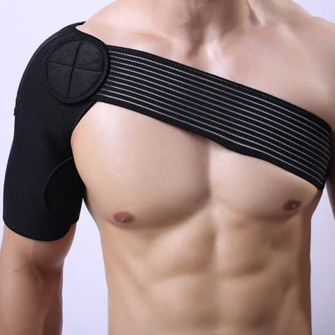 darrahopens Health & Beauty > Health & Wellbeing Adjustable Shoulder Support Brace Strap Compression Bandage Wrap