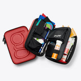 Darrahopens Health & Beauty > Health & Wellbeing Glucology Diabetes Travel Cases | Textured Red, Plus