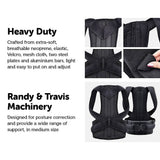 darrahopens Health & Beauty > Health & Wellbeing Lower Back Brace Unisex Posture Corrector Lumbar Support - Medium