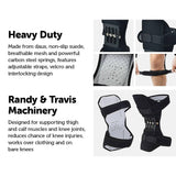 darrahopens Health & Beauty > Health & Wellbeing Power Knee Stabiliser Pad Lift Joint Support Powerful Rebound Spring Force