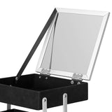 Darrahopens Health & Beauty > Makeup Embellir Makeup Case Beauty Organiser Bag Travel Large Cosmetic Storage Portable
