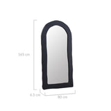 Darrahopens Health & Beauty > Makeup Mirrors Dome Mirror in Black