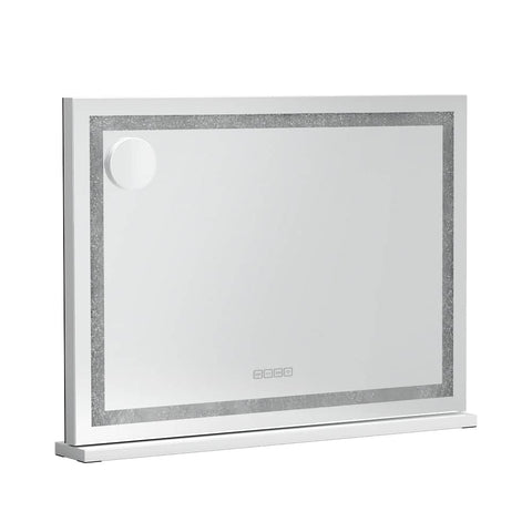 Darrahopens Health & Beauty > Makeup Mirrors Embellir Bluetooth Makeup Mirror with Light Hollywood LED Vanity Large 80X58CM