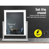 darrahopens Health & Beauty > Makeup Mirrors Embellir Hollywood Makeup Mirror with Dimmable Bulb Lighted Dressing Mirror